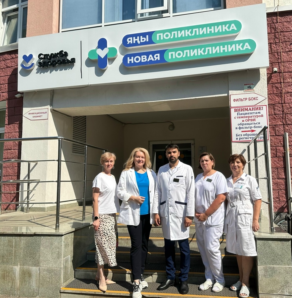 Чишминскую ЦРБ посетили специалисты ГБУЗ РБ Поликлиника №50