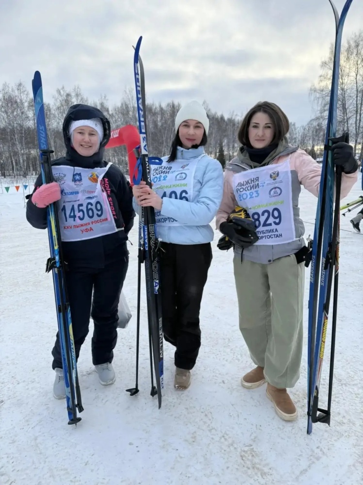 14 февраля в лыжном забеге «Лыжня России-2026» приняли активное участие медицинские сестры Чишминской ЦРБ